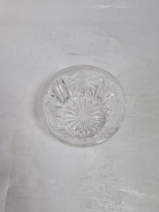 Вазочка винтажная I Stil Walther Glas, небольшая, хрусталь, 9.5 см, Германия, 1970-80гг.