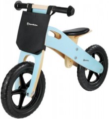 HyperMotion Mini Laufrad Holz mit Schaumrader ohne Pedale Мини беговел из дерева с пенопластовыми колесами без педалей