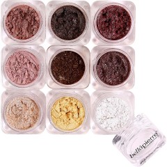 Тени для век Беллапьерр Косметикс Bellapierre Cosmetics Augen 9 Stack Shimmer Powder Serenity, 15,75 г