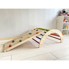 Woodwork for Kids 4 in1 Massivholz Kletterbogen Арка для скалолазания 4 в 1 из цельного дерева