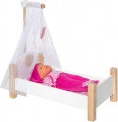 myToys ORIGINALS Holz Puppenbett деревянная кукольная кровать
