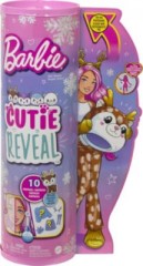 Mattel Barbie Cutie Reveal Winter Sparkle Series Барби-милашка представляет серию «Зимние блестки»