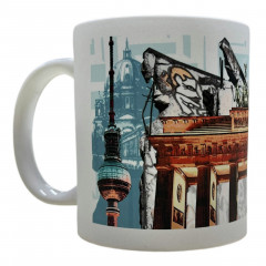 Zurbrucggen Zurbrucggen Kaffeebecher BERLIN Weiss Кофейная кружка Zurbrucggen БЕРЛИН