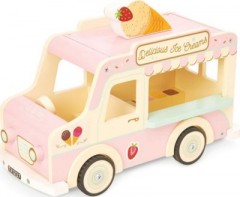 Le Toy Van ME083 Eiswagen aus Holz ME083 Деревянный грузовик для мороженого