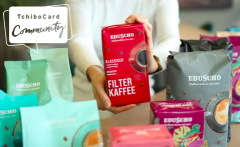 Eduscho Filterkaffee Kraftig Кофе молотый Strong, 500 грамм