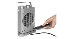 Clatronic Clatronic HL 3631 Keramik-Heizlufter silber/schwarz  silber/schwarz Clatronic HL 3631 керамический тепловентилятор серебристый/черный