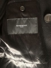 Givenchy Mantel Пальто мужское, черное, р.50 (EU)