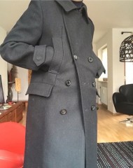 Givenchy Mantel Пальто мужское, черное, р.50 (EU)