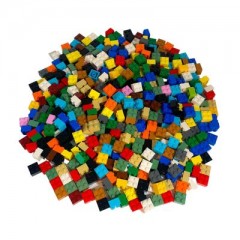 LEGO LEGO 2x2 Steine Bunt - 250 Stuck - Colorful brick mix  3003 Разноцветные кубики LEGO 2x2 - 250 штук - Разноцветная смесь кирпичей 3003