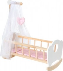 myToys ORIGINALS Holz Puppenwiege деревянная кукольная колыбель