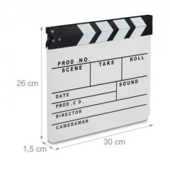 relaxdays 2 x Filmklappe weiss 2 х пленочных лоскута белого цвета