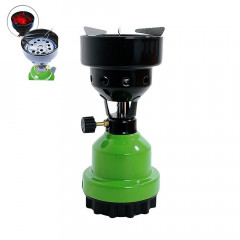 Mianova Mianova Gaskocher 1 flammig Gaskocher Campingkocher Gas Kocher Grun, Outdoor BBQ Barbecue Grill Camping Herd Tischgrill Notfall Campingherd Notfallkocher  Газовая плита Mianova 1 пламя газовая плита походная плита газовая плита зеленая, на открыто