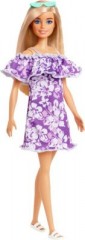 Mattel Barbie Loves Puppe im lila Blumenkleid Кукла Barbie Loves в фиолетовом цветочном платье
