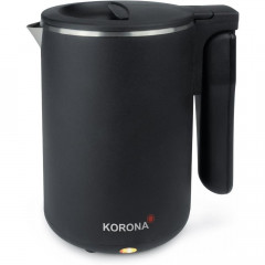 KORONA KORONA Reise-Wasserkocher 20250, 0,6 l, 800,00 W, fur Reisen Camping unterwegs, kompakt einklappbar platzsparend  Дорожный чайник KORONA 20250, 0,6 л, 800,00 Вт, для путешествий в походах, компактно складывается для экономии места