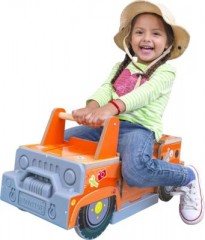 KidKraft Safari 2-in-1 Ride and Play Rutschauto mit EZ Kraft Assembly Автомобиль-толкатель Safari 2-in-1 Ride and Play с EZ Kraft Assembly