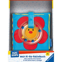 Ravensburger ministeps® Mein Ri-Ra-Rasselbuch книга-погремушка ministeps® My Ri-Ra