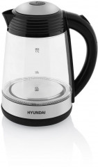 Hyundai Hyundai Wasserkocher VK180, 1,7 l, 2200 W, Licht- und Tonalarme, LED, automatische Abschaltung,Wasserstandanzeige  Чайник Hyundai VK180, 1,7л, 2200Вт, световая и звуковая сигнализация, светодиод, автоотключение, индикатор уровня воды