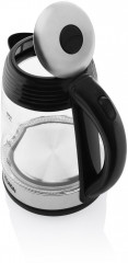 Hyundai Hyundai Wasserkocher VK180, 1,7 l, 2200 W, Licht- und Tonalarme, LED, automatische Abschaltung,Wasserstandanzeige  Чайник Hyundai VK180, 1,7л, 2200Вт, световая и звуковая сигнализация, светодиод, автоотключение, индикатор уровня воды