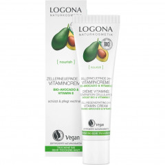 Logona Zellerneuernde 24H Vitamincreme Bio-Avocado & Vitamin E Обновляющий клетки 24-часовой витаминный крем с органическим авокадо и витамином Е