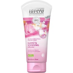 Lavera (Лавера) Pflege Glanz &amp; Schwung Spulung Bio-Malvenbluten &amp; Perlenetrakt Шампунь, оживляющий волосы, 200 мл