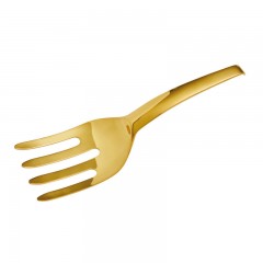 Sambonet Sambonet Living - Edelstahl / PVD Gold Spaghettivorlegegabel 28,5 cm Sambonet Living - Вилка для спагетти из нержавеющей стали / золота с PVD-покрытием, 28,5 см