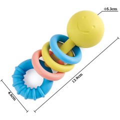HAPE E0024 Klappernde Beissringe E0024 Гремящие прорезыватели
