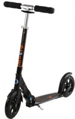 micro Scooter black Скутер черный
