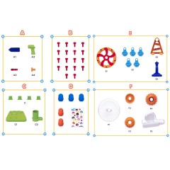 Edu-Toys Elektrischer Riesenrad Bausatz Электрический комплект колеса обозрения