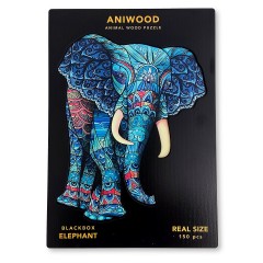 ANIWOOD Holz-Puzzle Elefant M (150 Teile) Деревянный пазл Слон М (150 деталей)