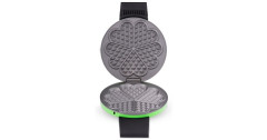 Cloer Cloer Waffeleisen 1627-14 grun/schwarz, 930 Watt  grun/schwarz Вафельница Cloer 1627-14 зеленая/черная, 930 Вт