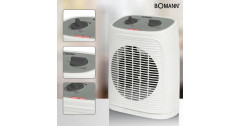 Bomann Bomann HL 6041 CB, Heizlufter weiss/grau  weiss/grau Bomann HL 6041 CB, тепловентилятор белый/серый