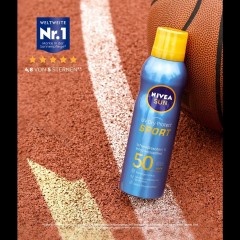 Nivea Sun UV Dry Protect Sport Spray LSF 50  Спортивный спрей Sun UV Dry Protect SPF 50
