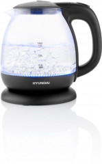 Hyundai Hyundai Wasserkocher VK101, 1 l, 1100 W, 1100 W, automatische Deckeloffnung und Abschaltung, Spirale fur Kabel  Чайник Hyundai VK101, 1 л, 1100 Вт, 1100 Вт, автоматическое открывание и отключение крышки, спираль для кабеля