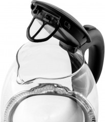 Hyundai Hyundai Wasserkocher VK101, 1 l, 1100 W, 1100 W, automatische Deckeloffnung und Abschaltung, Spirale fur Kabel  Чайник Hyundai VK101, 1 л, 1100 Вт, 1100 Вт, автоматическое открывание и отключение крышки, спираль для кабеля