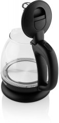 Hyundai Hyundai Wasserkocher VK101, 1 l, 1100 W, 1100 W, automatische Deckeloffnung und Abschaltung, Spirale fur Kabel  Чайник Hyundai VK101, 1 л, 1100 Вт, 1100 Вт, автоматическое открывание и отключение крышки, спираль для кабеля