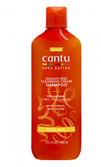 Cantu Shea Butter Cleansing Cream Shampoo + Hydrating Cream Conditioner Канту НАБОР Бессульфатные Шампунь для волос с маслом Ши/Карите 400мл + Кондиционер увлажняющий, 400 мл