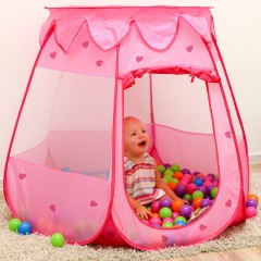 LittleTom Kinderzelt Raschka mit 200 Ballen Детская палатка Рашка с 200 мячами