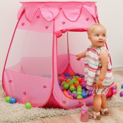 LittleTom Kinderzelt Raschka mit 200 Ballen Детская палатка Рашка с 200 мячами