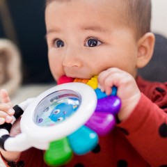 Baby Einstein Outstanding Opus Rassel und Beissring Выдающаяся погремушка и прорезыватель Opus