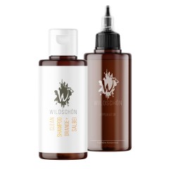 Wildschon Clean Shampoo Orange + Salbei (150 ml Konzentrat 1:10, inkl. Applikatorflasche)  Чистый шампунь Апельсин + Шалфей (концентрат 150 мл 1:10, включая флакон-аппликатор)