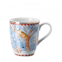 Hutschenreuther Hutschenreuther Sammeledition 2022 Weihnachtsabend Becher mit Henkel 0,36 L Кружка Hutschenreuther collection edition 2022 Сочельник с ручкой 0,36 л