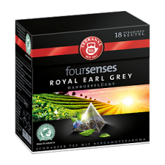 Teekanne Чай Foursenses Королевский Эрл Грей 32,4г, 18 пакетиков