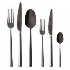 Sambonet Sambonet Rock - Edelstahl / PVD schwarz Besteckset 36-tlg. Sambonet Rock - набор столовых приборов из нержавеющей стали / PVD черного цвета, 36 предм.