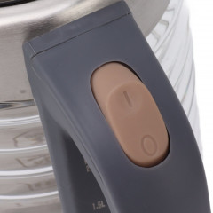 PRANITE PRANITE Wasserkocher 2L Wasserkocher 2200W Hochleistungs-Wasserkocher, Glas Wasserkocher, 2 l, 2200,00 W, mit automatischer Abschaltung und Trockengehschutz Elektrischer  Чайник PRANITE Чайник на 2 л, 2200 Вт Высокопроизводительный чайник, стеклян