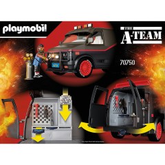 PLAYMOBIL PLAYMOBIL 70750 The A-Team Van PLAYMOBIL 70750 Фургон команды А