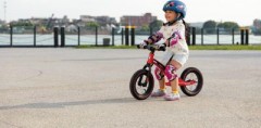 micro balance bike deluxe red беговел роскошный красный