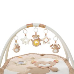 Fehn Spielbogen mit 3-D-Activity-Decke Teddy Rainbow Игровая арка с 3D-одеялом Teddy Rainbow