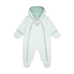 Steiff Fleece Einteiler Jungle Feeling mit Jersey-Futter Overalls Комбинезон из флиса Jungle Feeling с подкладкой из джерси