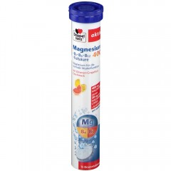 Doppelherz (Доппельхерц) aktiv Magnesium 400 + B1 + B6 + B12 + Folsaure Brausetabletten 15 шт