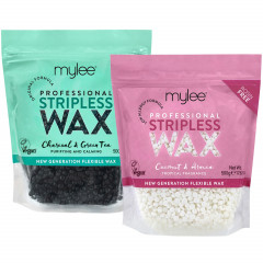 Mylee Professionelles Warmwachsperlen-Set Aktivkohle &amp; Kokos  Профессиональный набор теплых восковых бусин с активированным углем и кокосом